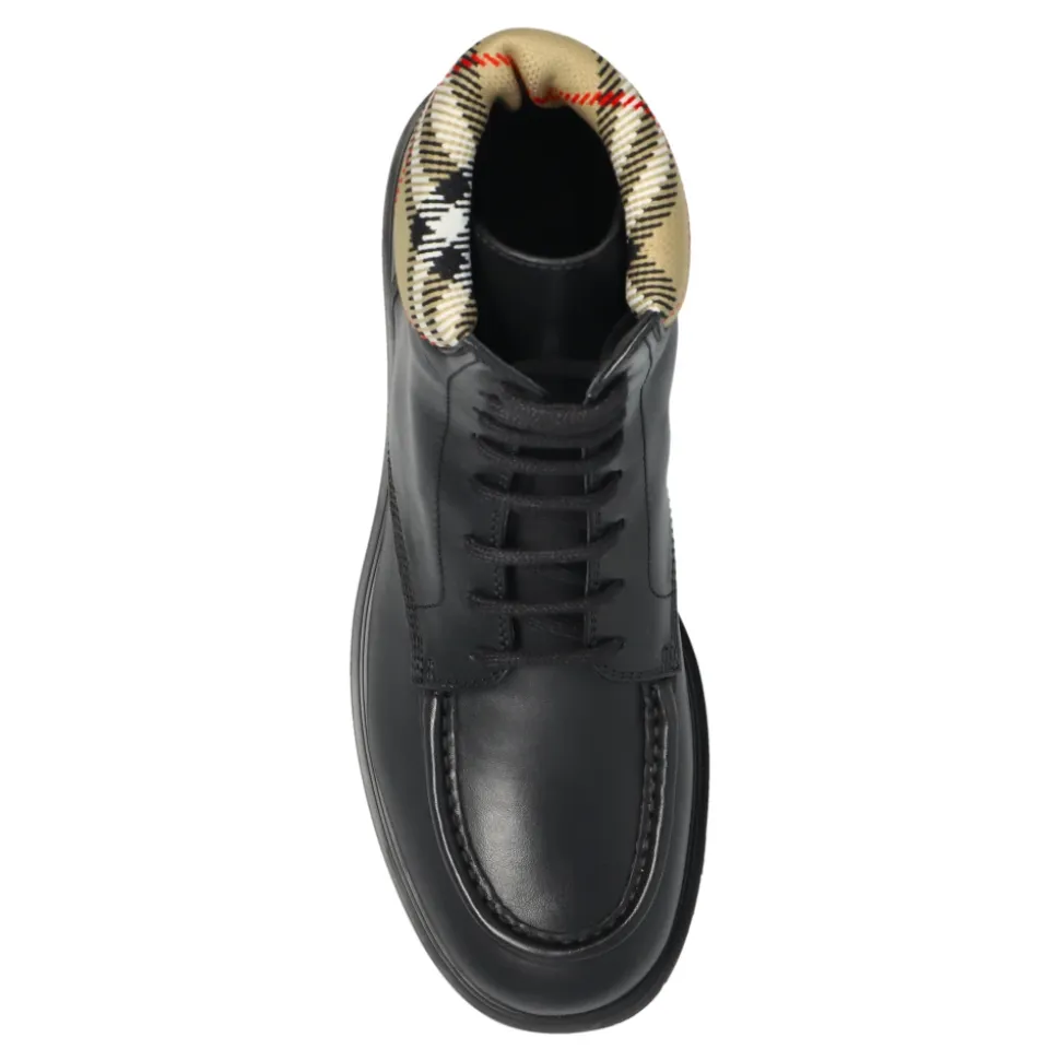 Leather Rogue Combat Boots