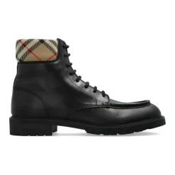 Leather Rogue Combat Boots