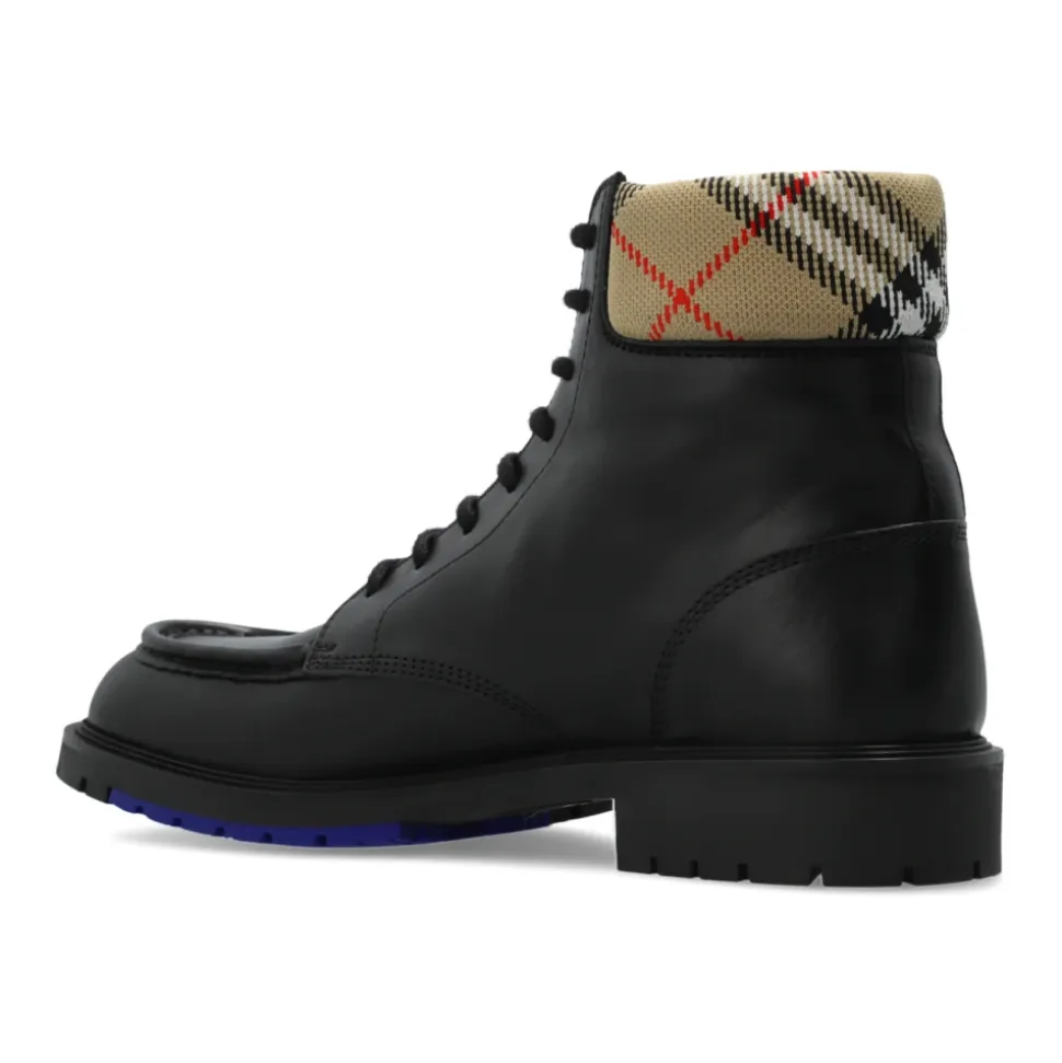 Leather Rogue Combat Boots