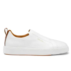 Leather Sneakers Slip-on