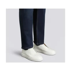 Leather Sneakers Slip-on