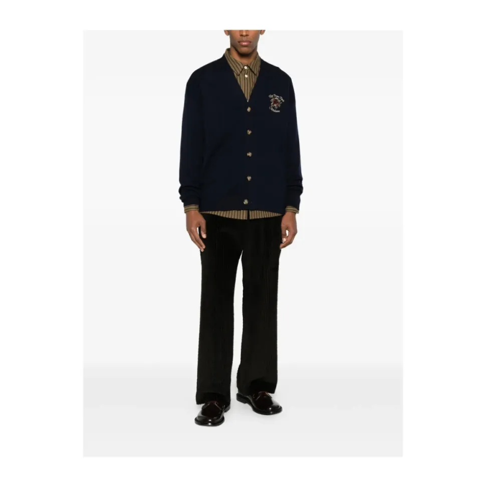 Le Cardigan Slogan Rose
