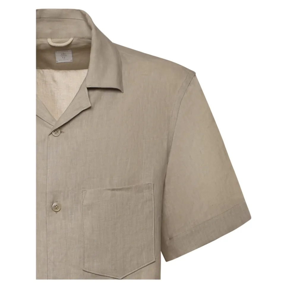 Linen Bowling Shirt