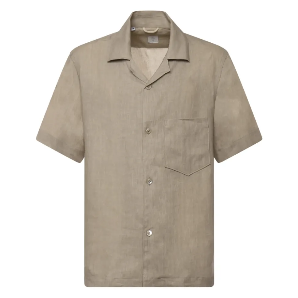 Linen Bowling Shirt