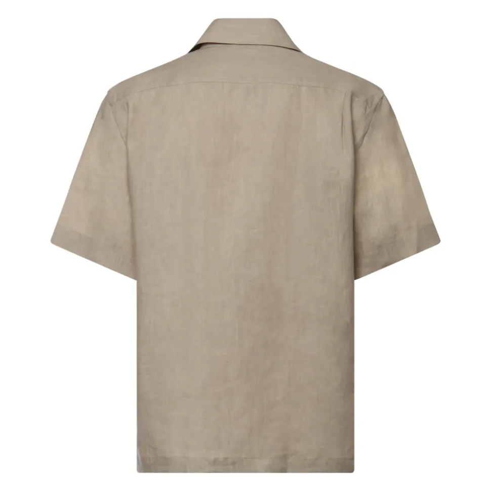 Linen Bowling Shirt