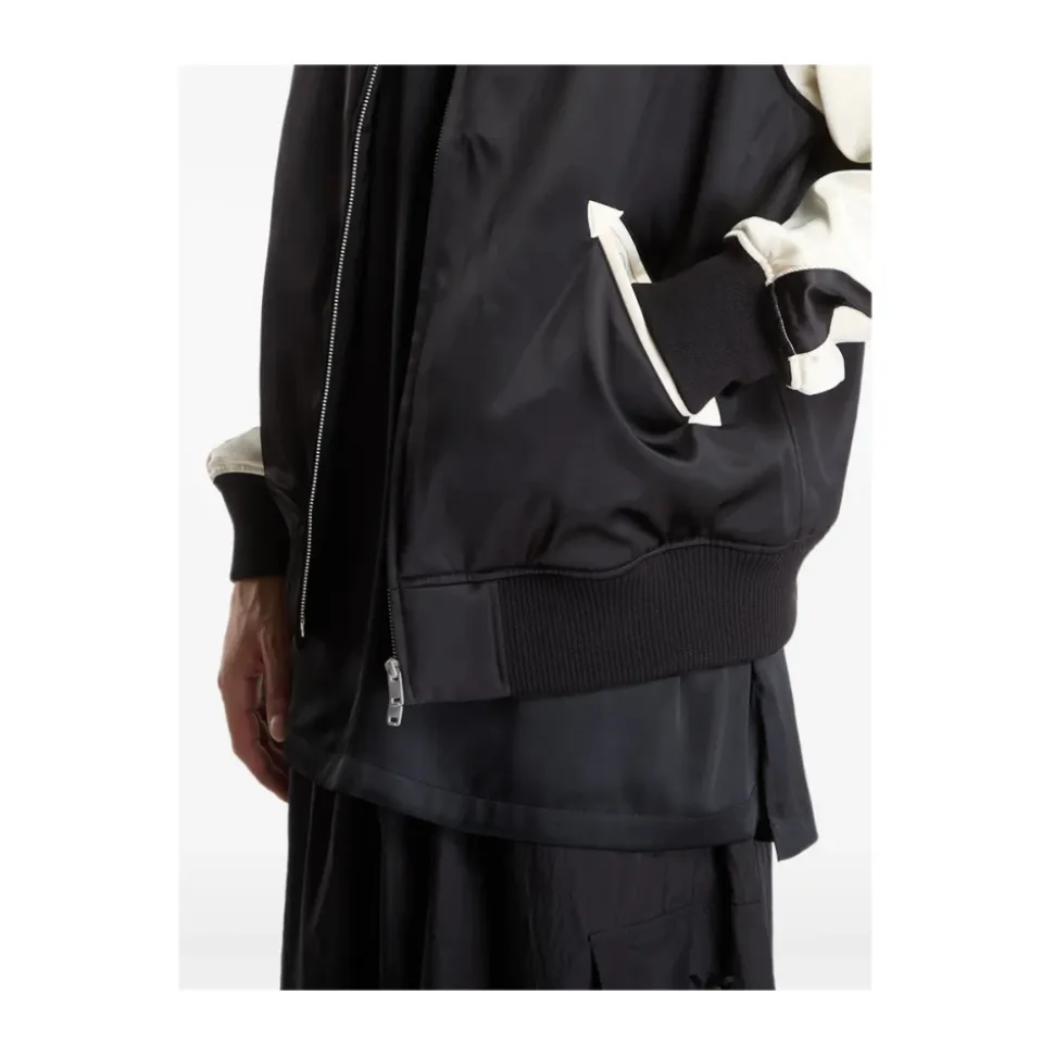 Liquid Logo Satin Souvenir Jacket