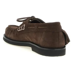 Loafer Ruffle Suede Båtsko