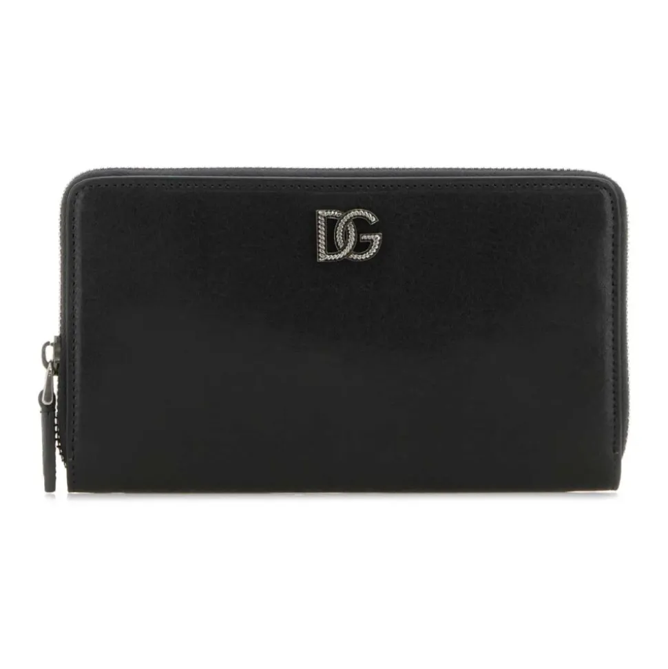 Logo Leather Wallet