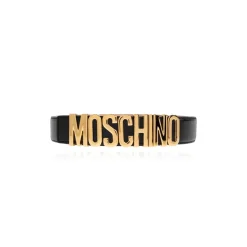 Logo Lettering Calfskin Belt