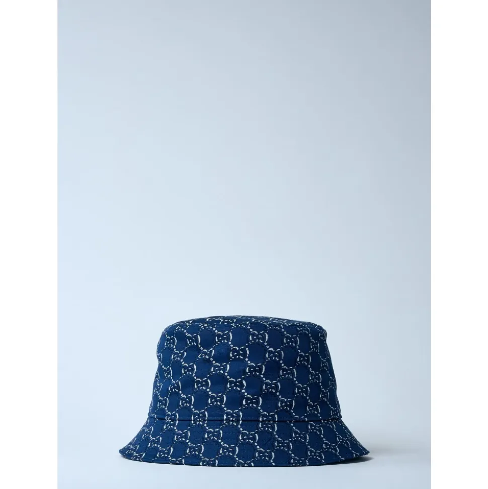 Logo Motiv Bomull Twill Bøttehatt