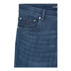 Logo Patch Denim Jeans