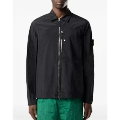 Logo Patch Zip Jacket