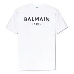 Logo Print Crewneck T-skjorte