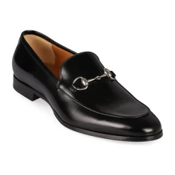 Lær Horsebit Loafers