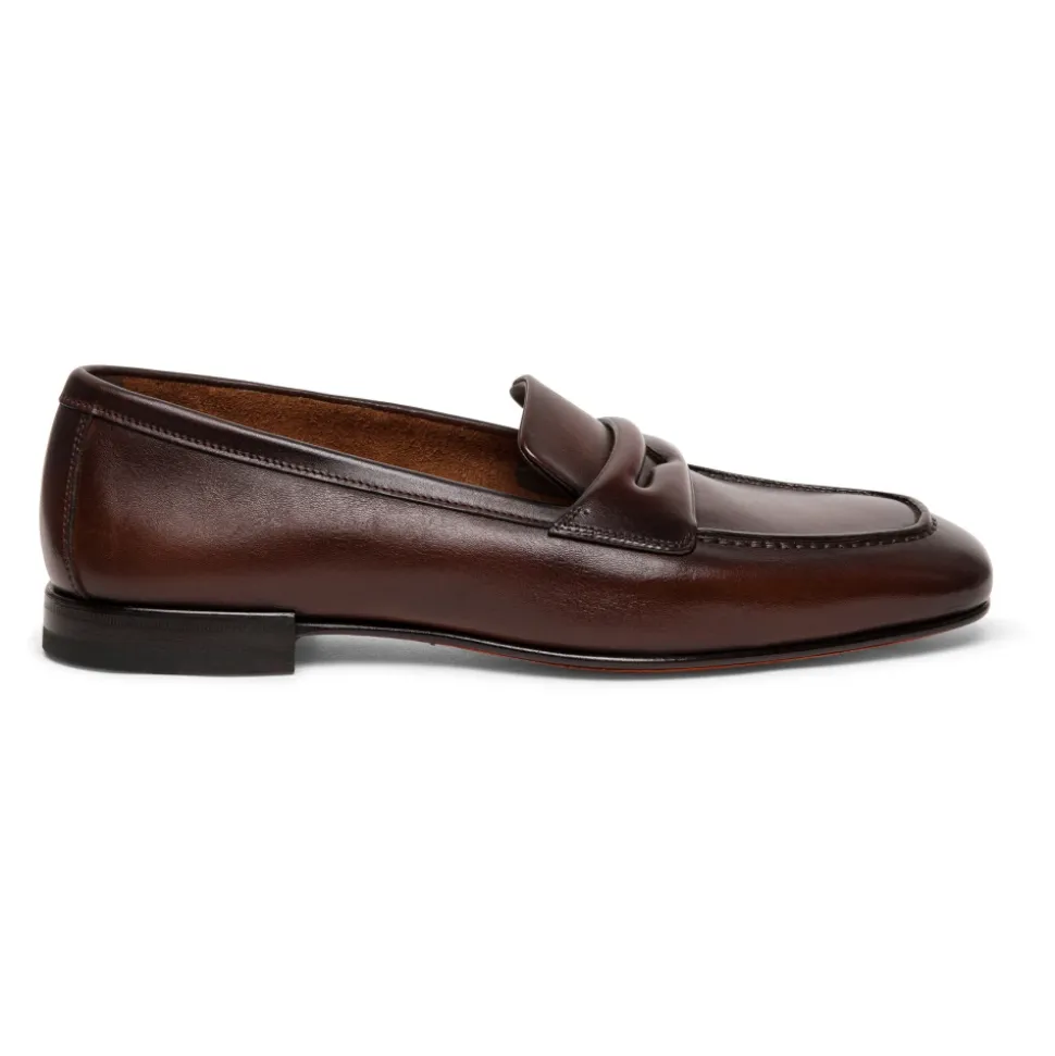 Lærloafer
