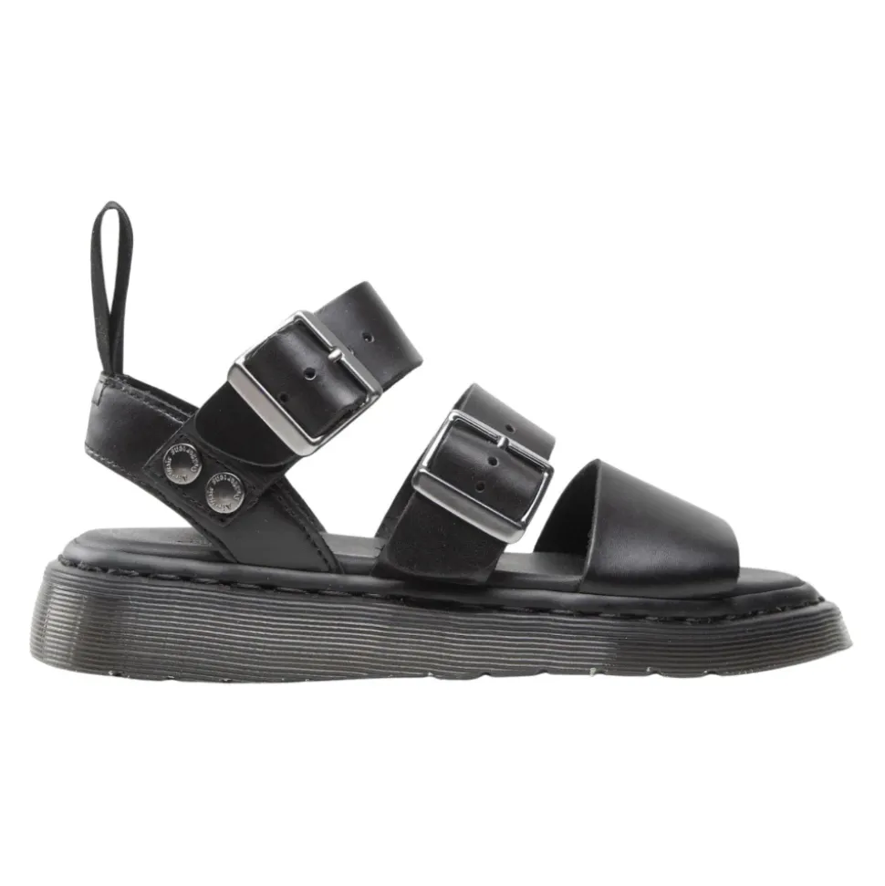 Lærrem Sandal Gummisåle