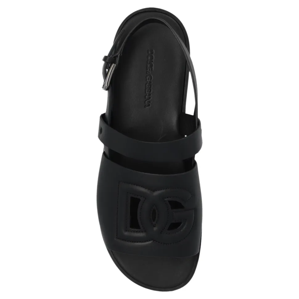 Lær sandaler