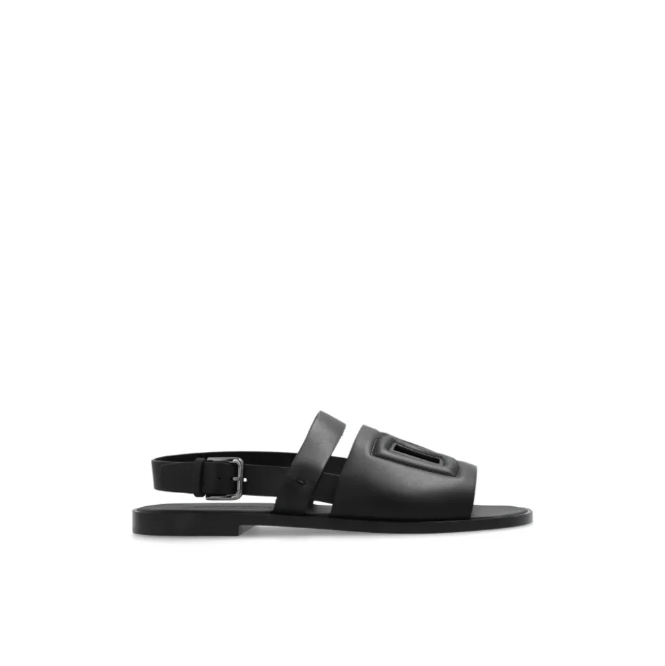 Lær sandaler