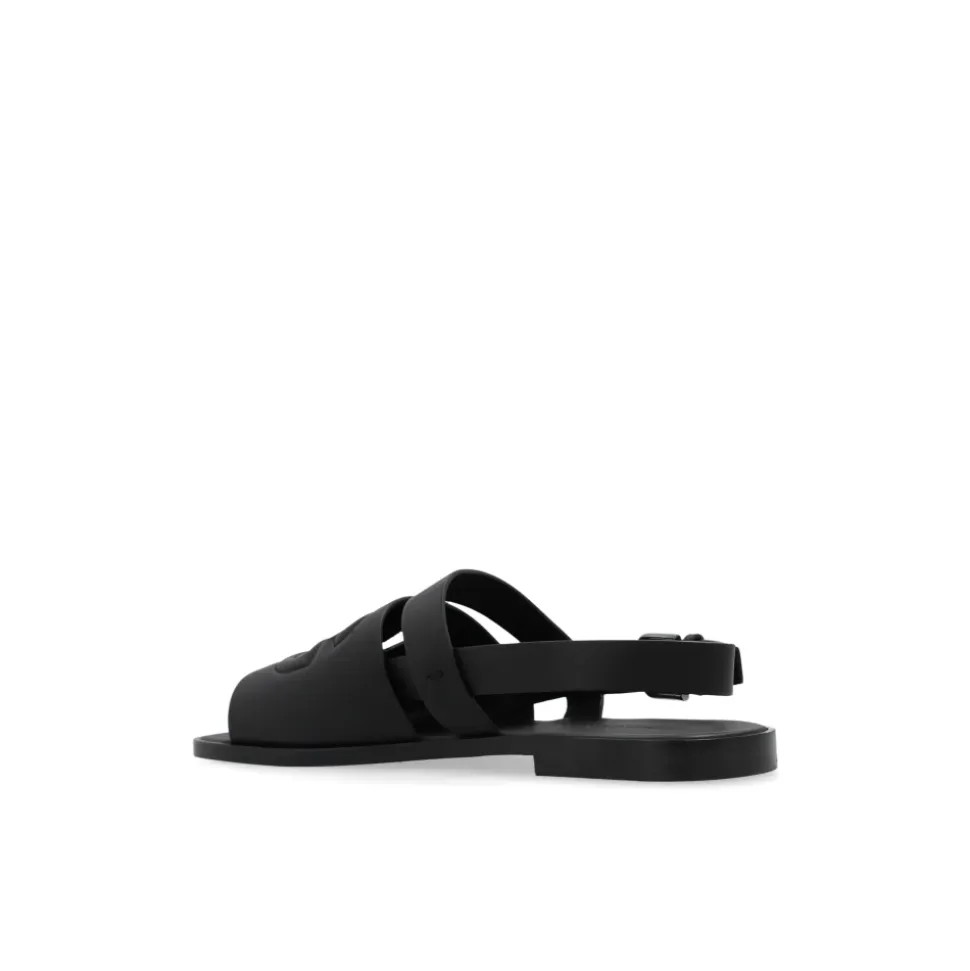 Lær sandaler