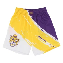 LSU Tigers Basketball Shorts Sublimated Mesh