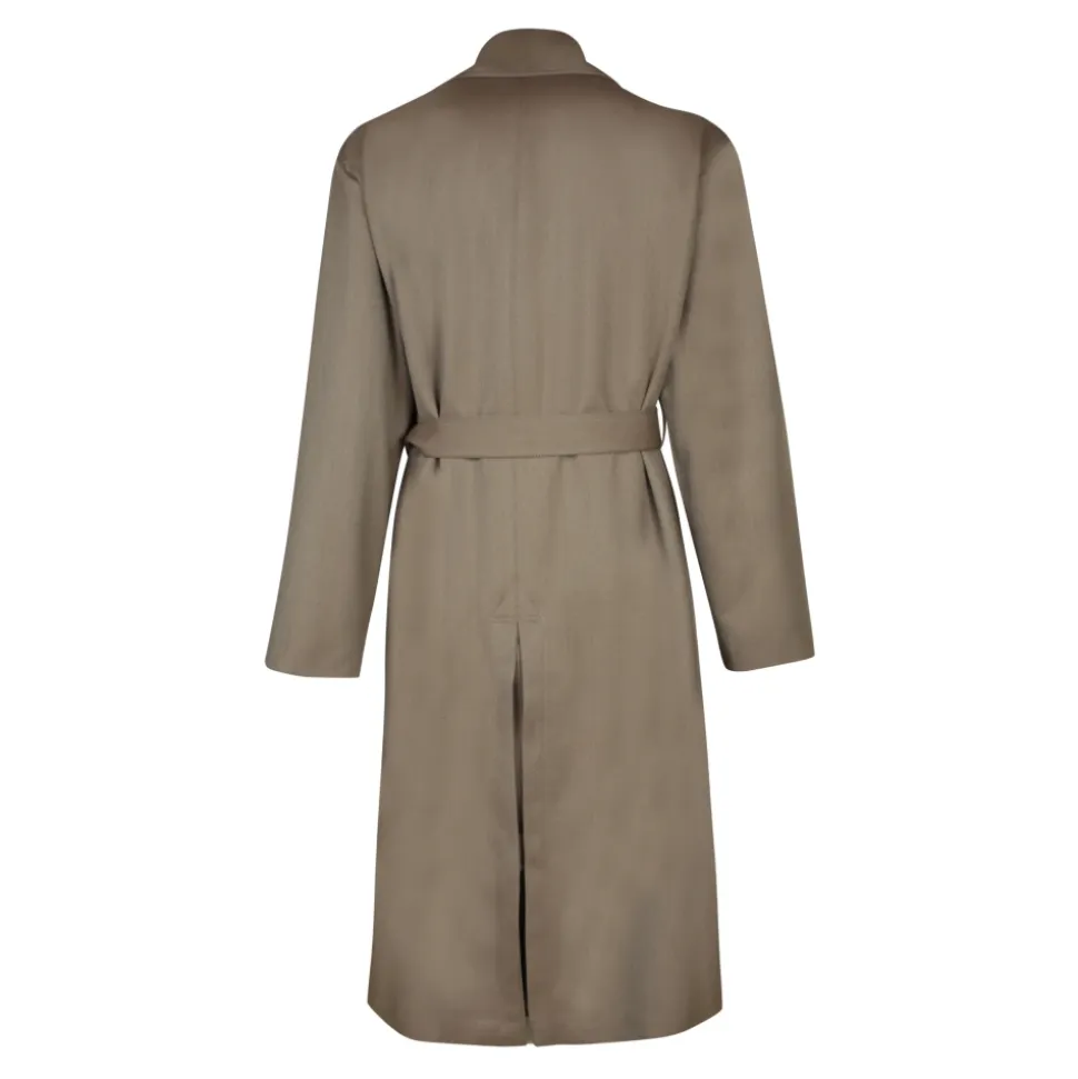 Luksuriøs Beige Frakk