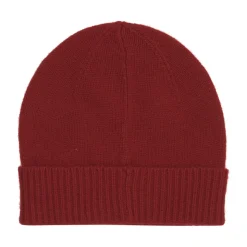 Luksuriøs Cashmere Rød Lue AW25