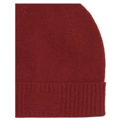 Luksuriøs Cashmere Rød Lue AW25