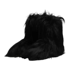 Luksuriøse Faux Fur Mid-Calf Støvler