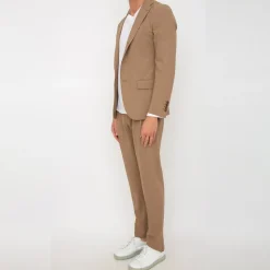 Luksuriøs Ullblanding Enkeltspent Dress