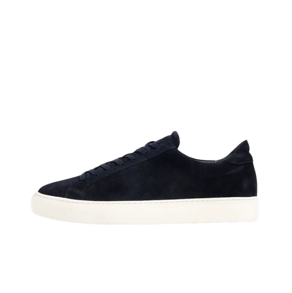 Marineblå Semskede Sneakers - TYPE Modell
