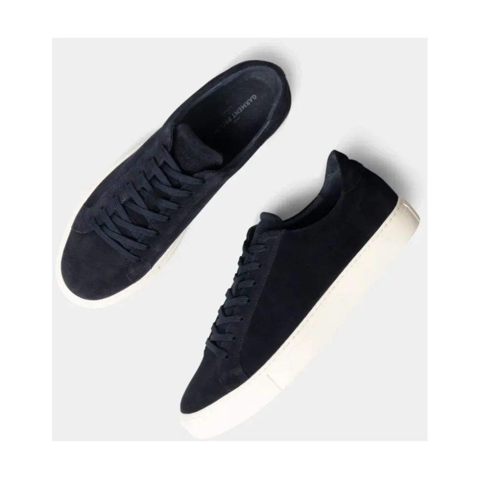 Marineblå Semskede Sneakers - TYPE Modell