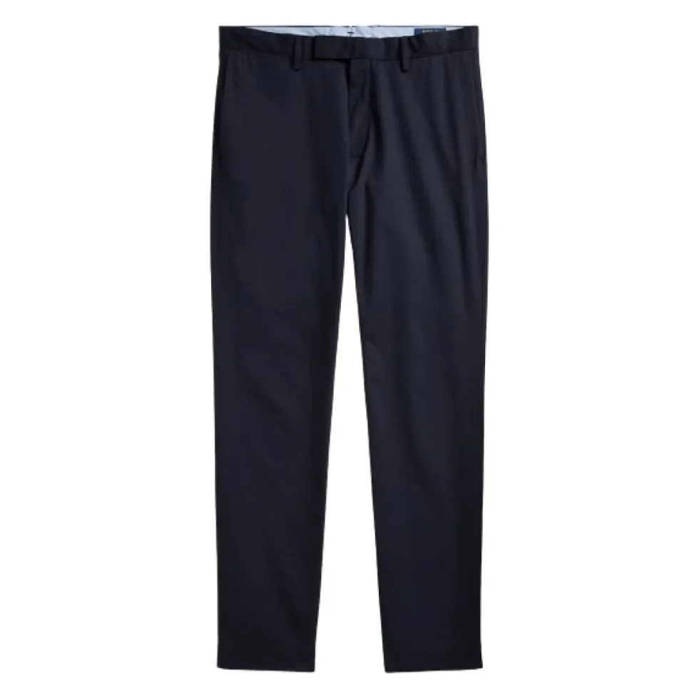 Marineblå Stretch Slim Fit Chino Bukser
