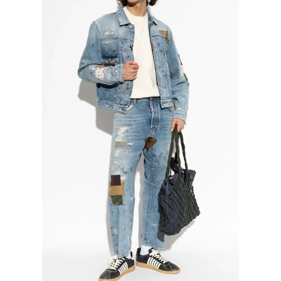 Medium Wash Kawaii Jeans