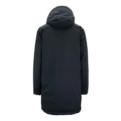 Menns Automatisk Knapp Parka med Glidelås