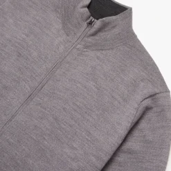 Merinoull Cardigan med Glidelås