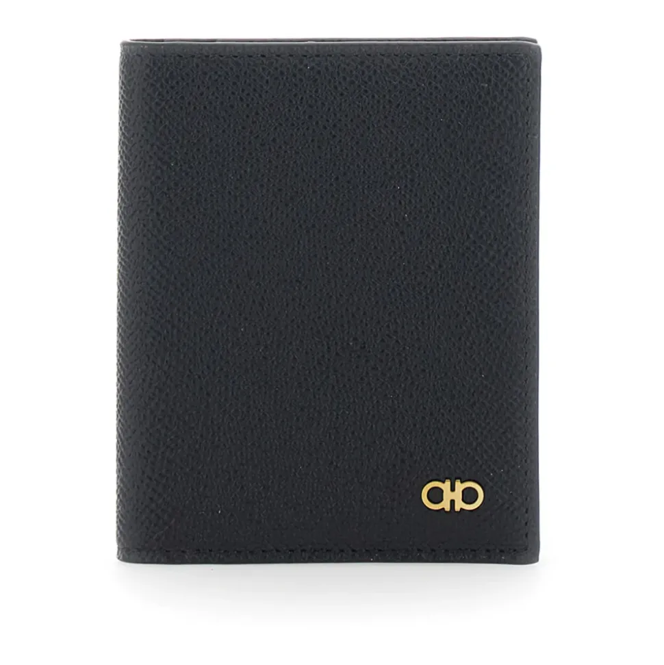 Micro Gancini Card Holder