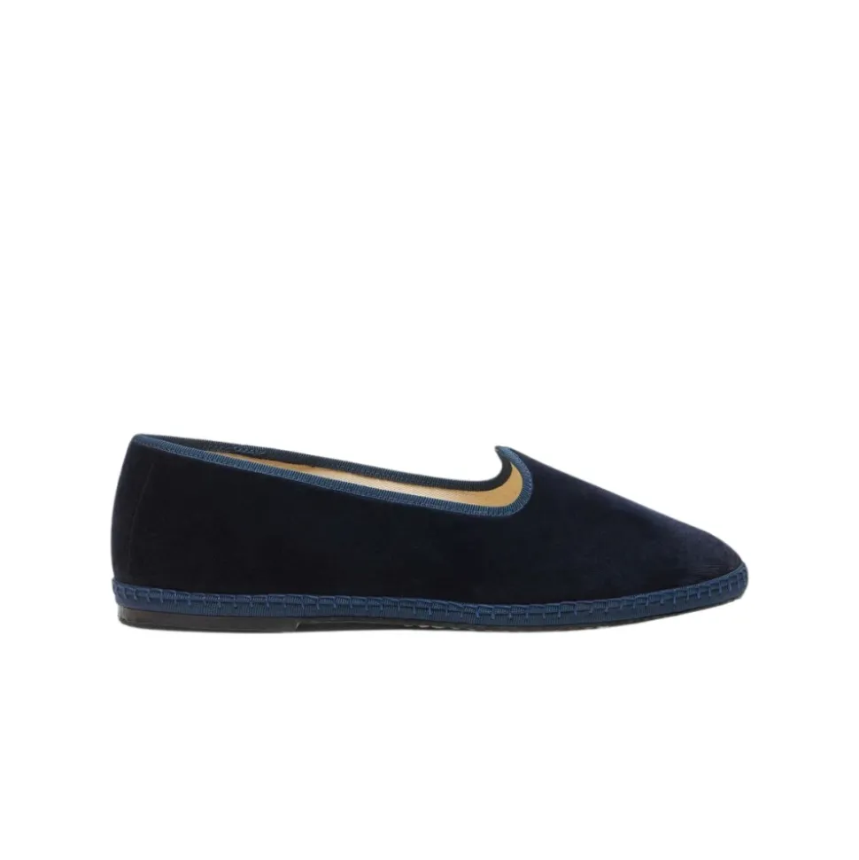 Midnight Velvet Friulane Slippers