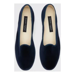 Midnight Velvet Friulane Slippers