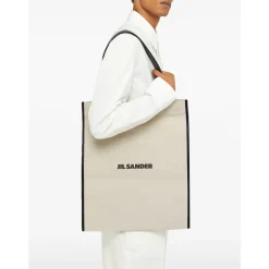Minimalistisk Canvas Shopper Bag