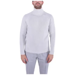 Minimalistisk Ull Høyhalset Genser