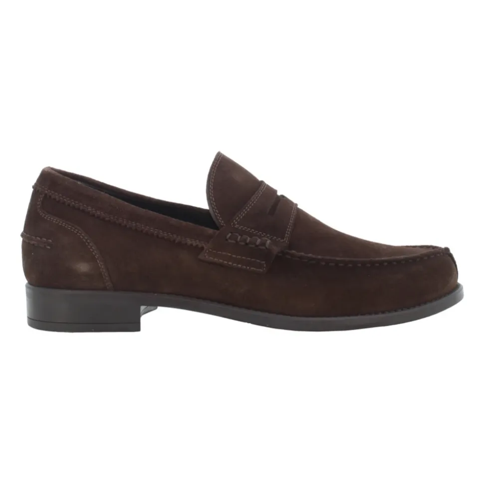M18 Loafers i Nubuck Skinn