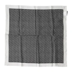Mønstret Firkantet Foulard-Skjerf