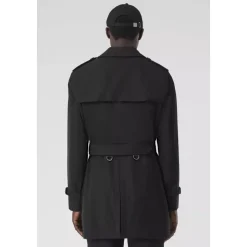 Moderne Kort Trenchcoat