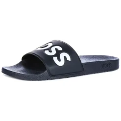 Mørkeblå Slide Sandaler for Menn