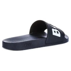 Mørkeblå Slide Sandaler for Menn