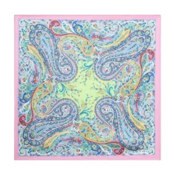 Multifarget Paisley Print Silke Clutch