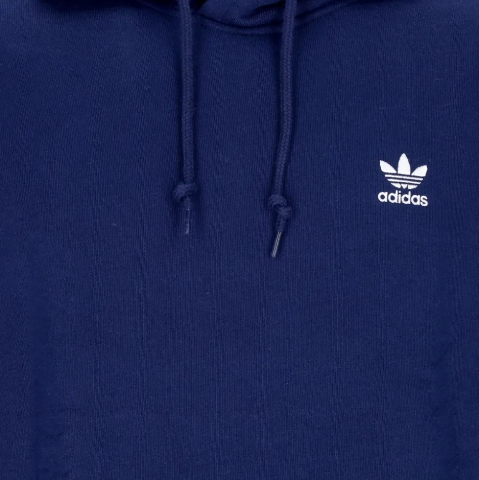 Night Indigo Trefoil Hoody Langermet