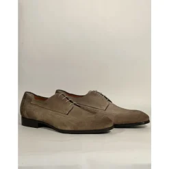Nubuck Sko med Snøring