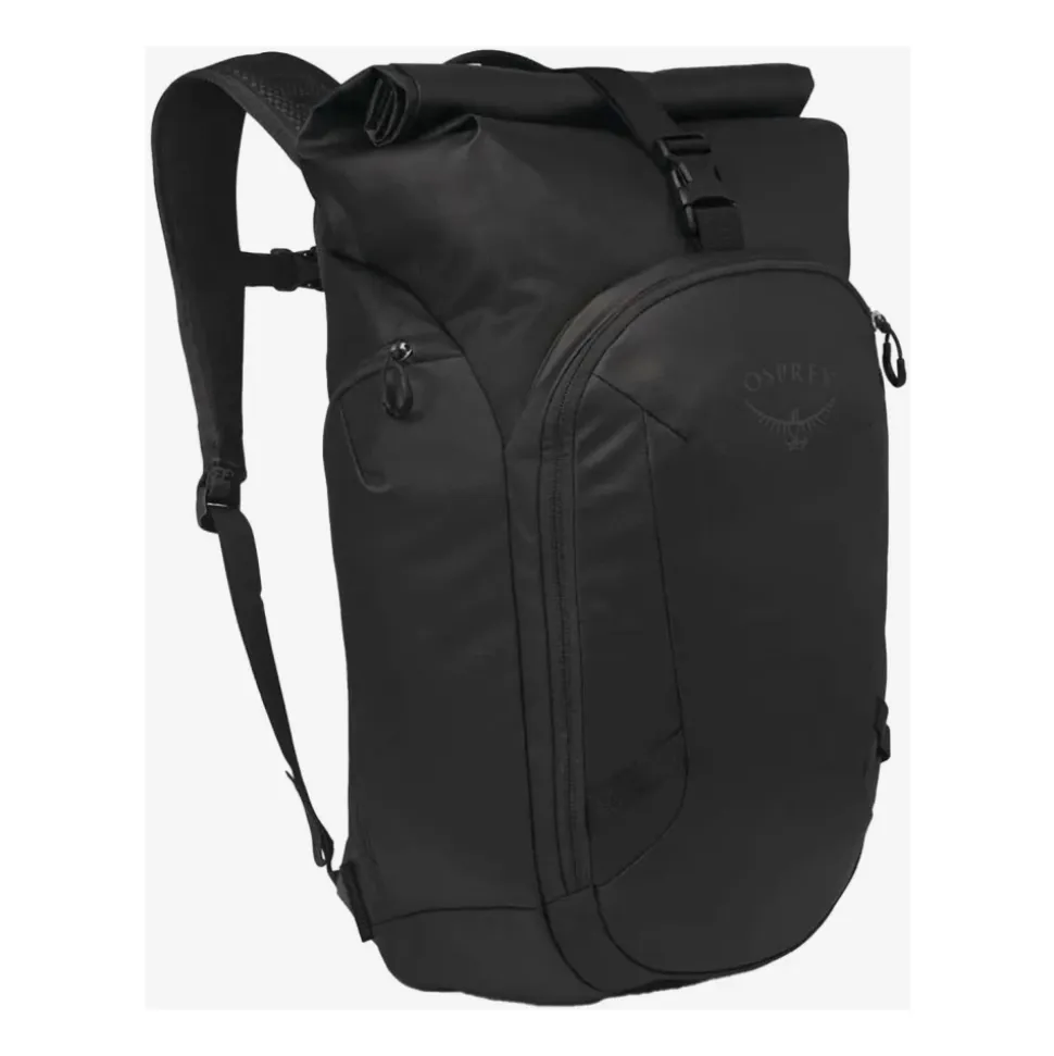 Nylon Roll Top Ryggsekk med Laptoplomme