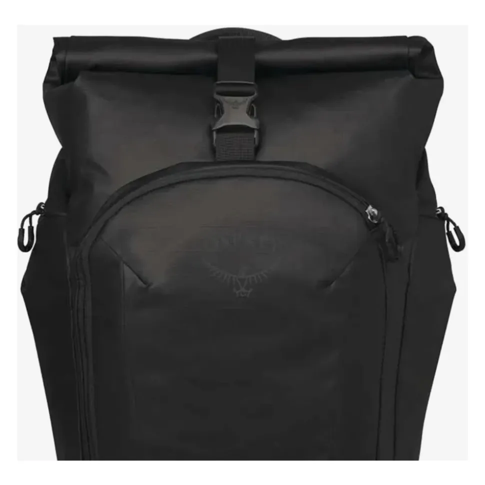 Nylon Roll Top Ryggsekk med Laptoplomme